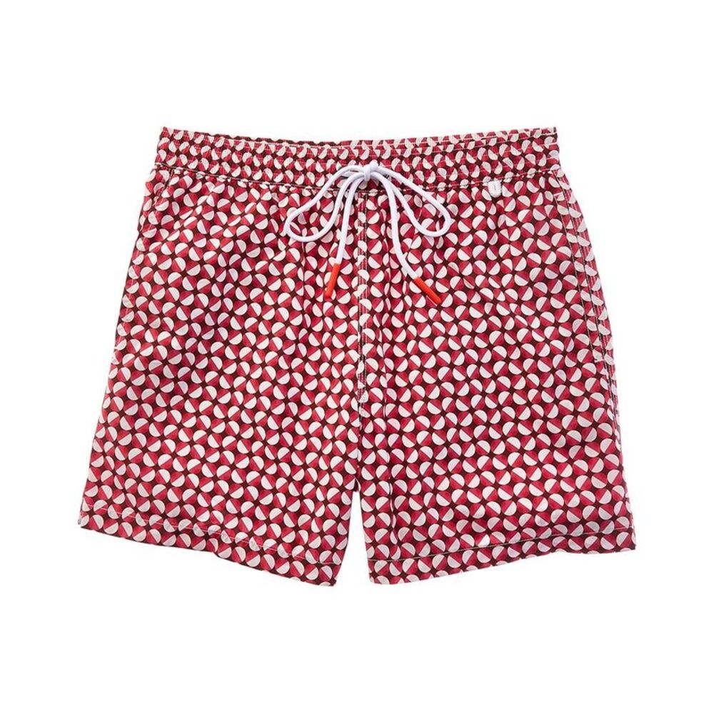 Isaia Mens  Swim Short, Red